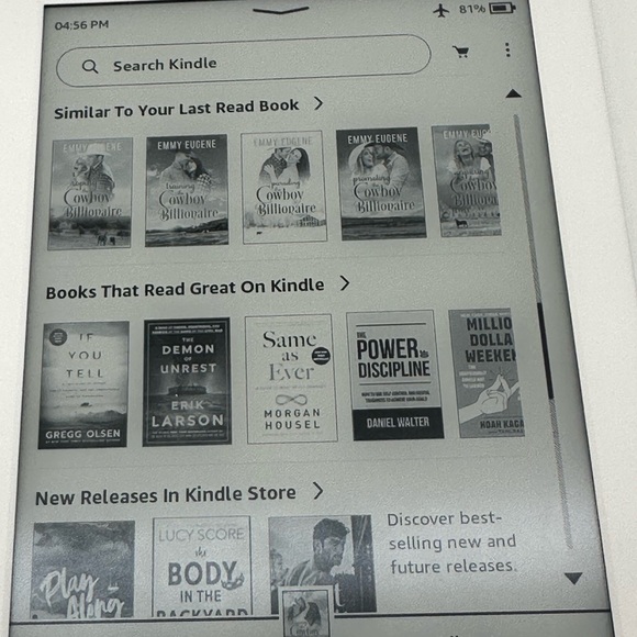 Amazon Kindle (10th Generation) 8Gb, Wi-Fi, 6 inch - White - Picture 4 of 13